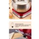 thumbnail image 3 of Batidora Eléctrica De Pie, Batidora De Masa Eléctrica Antideslizante De Acero Inoxidable De 6 Velocidades Y 300W Para Uso Diario, 3 of 7