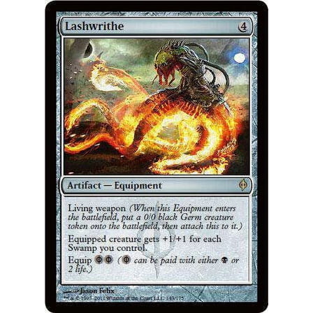 MtG New Phyrexia Rare Lashwrithe #143