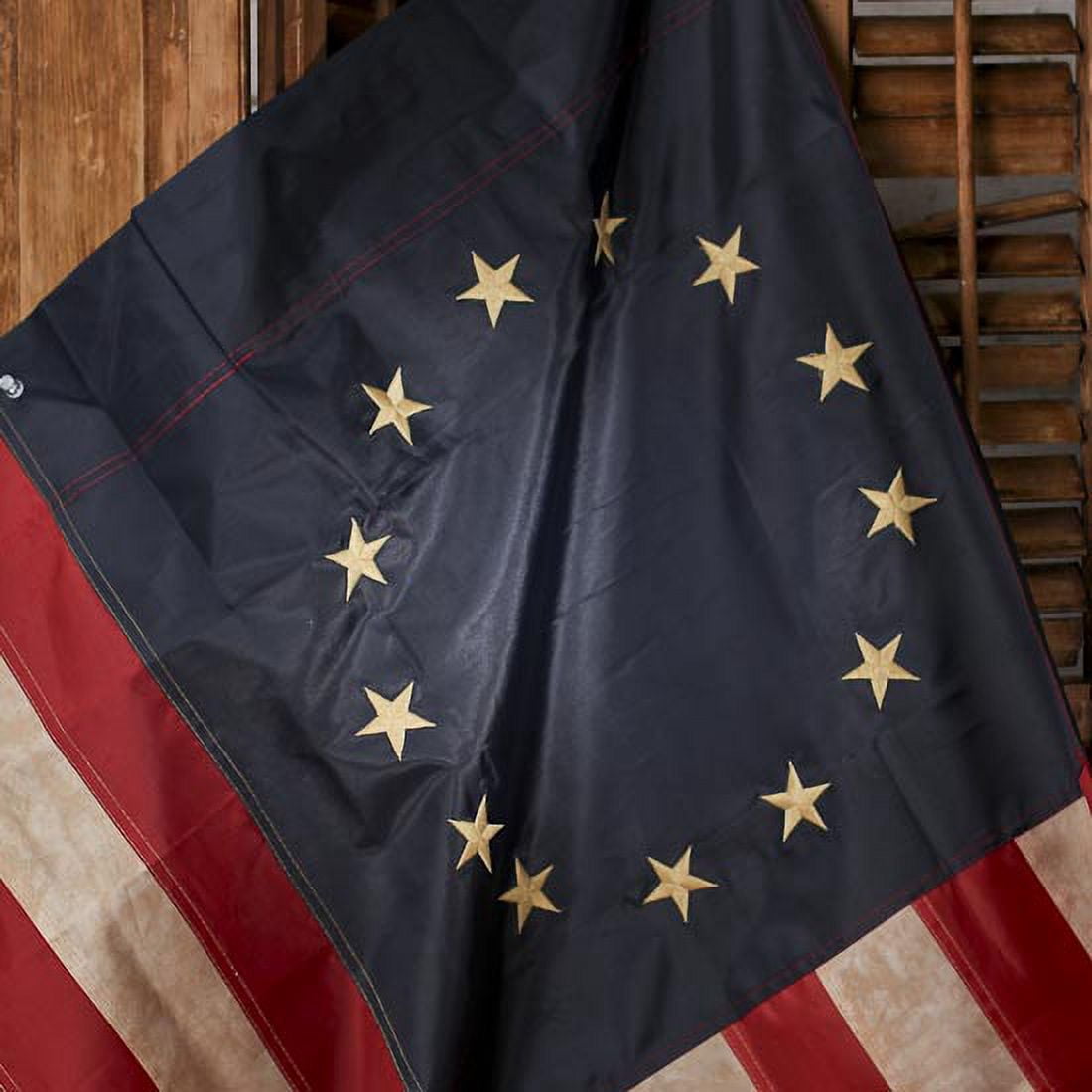 Betsy Ross's Dream: A Primitive 13-Star American Flag
