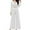 White, variant on Lenpel Women's 2 Piece Outfits Long Sleeve Crossover V Neck Crop Top High Waited Wide Leg Pants Fashion Streetwear Set