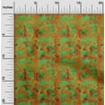 thumbnail image 1 of oneOone Cotton Silk Brown Fabric Batik Craft Projects Decor Fabric Printed By The Yard 42 Inch Wide - SS, 1 of 4