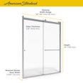 thumbnail image 2 of American Standard Am00811.400 Shower Door Collection 76" High X 60" Wide Sliding Framed, 2 of 5
