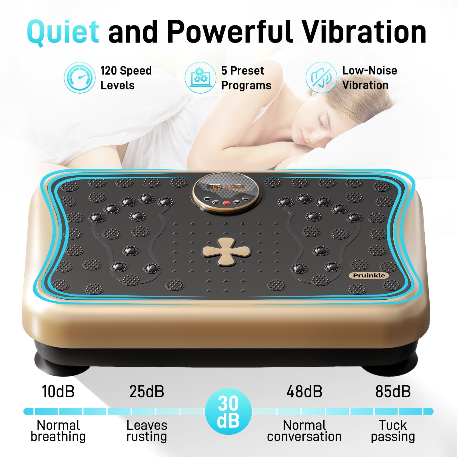 Vibration Plate Fitness Machine