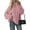 Pink, variant on PRETTYGARDEN Women's Oversized Fall Sweaters Casual Long Sleeve Crewneck Chunky Cable Knit Pullover Tops Winter Clothes