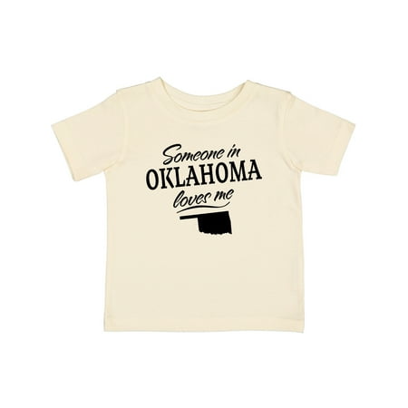 

Inktastic Someone in Oklahoma Loves Me Gift Baby Boy or Baby Girl T-Shirt