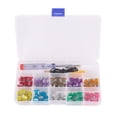 thumbnail image 2 of Fusible Micro tiny para Coche 3/4/5 / 7.5 / 10/15/20/25/30 / 35A Paquete de 100 + Bolígrafo de Prueba CUTICAT Micro Mini Perfil bajo la lámina fusible, 2 of 8