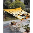 thumbnail image 3 of Sun Shade Sail 8x10Ft Rustic Farm Orange Gradient Butterfly Uv Block Sunshade Canopy Outdoor Shade Cover Rectangle Shade Cloth For Patio Garden Yard Deck Pergola, 3 of 6