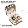 thumbnail image 2 of Thanksgiving Travel Portable Square Decorative Box with Necklace Holder and Jewelry Organizer - Ideal for Rings, Earrings, Necklaces, Bracelets - Suitable for Girls and Women, 2 of 6