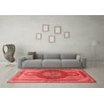 thumbnail image 3 of Ahgly Company Indoor Rectangle Medallion Red Traditional Area Rugs, 8' x 12', 3 of 4