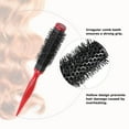 thumbnail image 5 of Brosse Ronde 12mm Brosse à Cheveux Peigne à Rouleau pour Coiffure Salon Coiffure Brosse Ronde Peigne en Nylon, 5 of 5