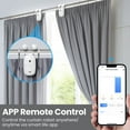thumbnail image 5 of FZFLZDH WiFi Intelligent Curtain Motor Electric Curtain Robot Automatic Opener No Wiring with Gateways Support APP Remote Control Timer Setup & Sensing Compatible with Home for Roman Rod, 5 of 8