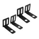 thumbnail image 4 of Soporte De Lámpara De Señal De Giro, Soporte De Luz Indicadora Trasera De Alta Resistencia De Aleación De Aluminio De Instalación Simple Duradera Para Motocicleta Ccdes Otros, 4 of 8