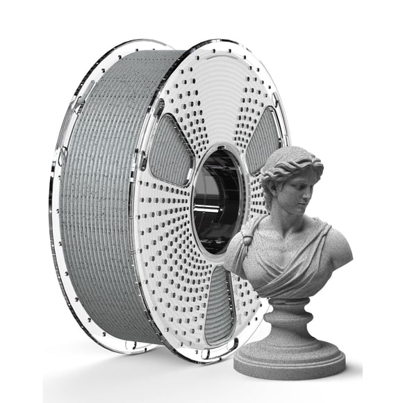 SUNLU High Speed Marble PLA Filament, 600mm/s High Speed PLA 3D Printer Filament, Natural Marble-Like Texture, No-Tangling, Fit Most FDM Printers, 1k