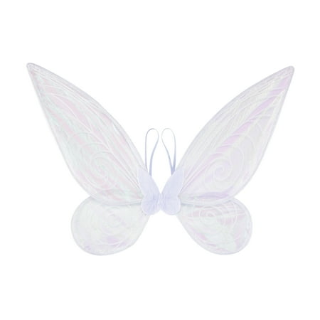 

CenturyX Kids Girls Fairy Butterfly Wings Baby Girls Princess Glowing Angel Wings Outfits White One Size
