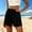 (Fashion 41)Black, variant on Sports Shorts for Women Solid Casual Loose Fit Short Pants with Drawstring and Pockets Stylish Bottoms