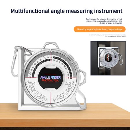 

THRENS Angle Finder Magnetic Angle Locator Portable Slope Protractor Measuring Instruments for Indoor Outdoor