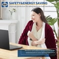 thumbnail image 5 of Cowin Electric Heated Blanket Twin size - 62"x84" Heating Blanket with 10 hours Auto-off, 4 Heating Levels, Soft Flannel, 5 of 7