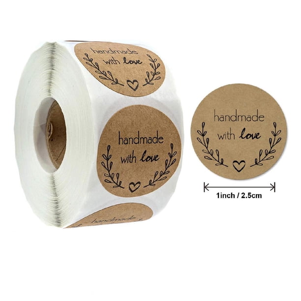 Etiquetas para tarros de mermelada y gelatina, etiquetas de enlatado para tarros Mason y plus (2" redondas 500/rollo) con líneas para escribir - Etiquetas para tarros de mermelada casera, gelatina, et