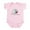 Petal Pink, variant on CafePress - Stork Baby Portugal USA Infant Bodysuit - Baby Light Bodysuit, Size Newborn - 24 Months