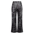 thumbnail image 5 of kaondbfi Women's Style Wide Leg Pants Women's Casual Pants Printed Pants Summer Casual Pants for Women, 5 of 9