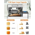 18in1 Bread Machine, Moosoo 2LB Bread Maker, Stainless Steel