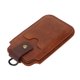 thumbnail image 2 of Funda Para Teléfono De Cuero Para Hombre, Riñonera Retro, Funda Suave Para Evitar Manchas Para Trabajo Al Aire Libre Cergrey Marrón, 2 of 8
