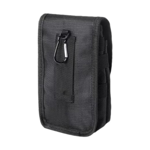 Monedero para teléfono celular jinwen con tapa gran capacidad bolsillo para hombres soporte para colgar en la cintura