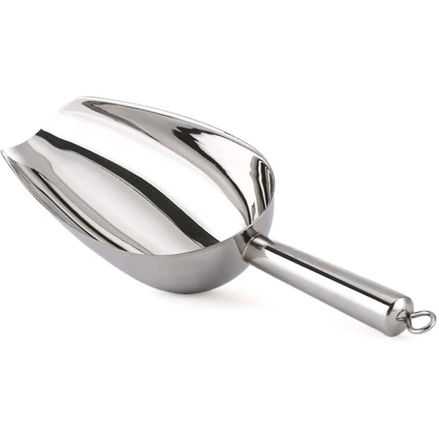 Cuchara para hielo, Cuchara para harina pequeña de acero inoxidable, Cuchara para comida, Cuchara para pesar, Cuchara para llenado