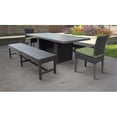 thumbnail image 2 of Belle Table de Salle à Manger Rectangulaire avec 2 Chaises 2 Bancs, 2 of 2