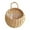 Beige, variant on Mmeneyy Woven Hanging Basket Storage Basket Flower Pot Hanging Wall Basket