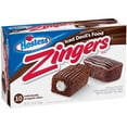 thumbnail image 2 of (60 Pack) Hostess Devil's Food Zingers, Chocolate Snack Cakes, 1 Count Bags, 2 of 11