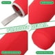 thumbnail image 4 of 2 piezas de funda de neopreno para botella de agua, bolsa portabotellas de vidrio aislada de 12 oz, funda para botella de bebida colapsable con asa, roja, 4 of 7