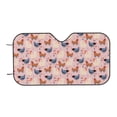 thumbnail image 6 of Lsque Funny Chicken Car Windshield Sun Shade | Accordion Folding Style Auto Shade for Car Truck SUV Van | Blocks UV Rays Sun Visor Protector | Small, 6 of 7