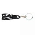 thumbnail image 5 of 1Piece Silicone Diving Flippers Keychain Silicone Diver Fin Keyring Elegant Key Holder Ocean Theme Accessory 13cmYellow, 5 of 5