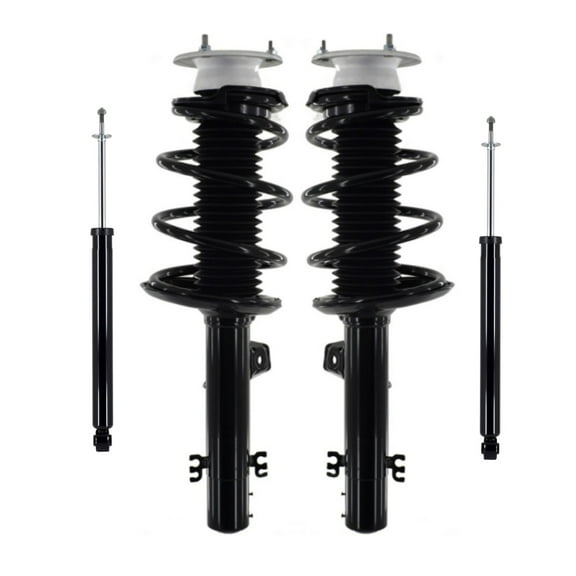 Set of 4 Front Quick Complete Strut-Coil Spring-Rear Shock For 2004-2010 BMW X3