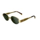 thumbnail image 5 of Gafas de sol retro americanas de metal con montura pequeña y cara redonda para mujer, estilo foto callejera de alta gama y forma cóncava, 5 of 5