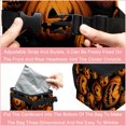 thumbnail image 4 of Pumpkin Foldable Car Trash Bin with Lid, Leak-proof Mini Trash Can, Hanging Storage Bag for Car, 4 of 6