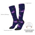 thumbnail image 4 of Pofeuu Eggplant Print Stockings, Adult Running Hiking Socks for Youth and Adult, 4 of 6