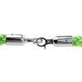 thumbnail image 4 of LOVIVER Green Queue Divider Control Stanchion Barrier Posts Twisted Rope 1.5m Long, 4 of 8