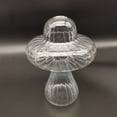 thumbnail image 3 of Mushroom Glass Bud Vases Hydroponics Plants Flower Pot For Home Decor Desktop Ornament, 3 of 14