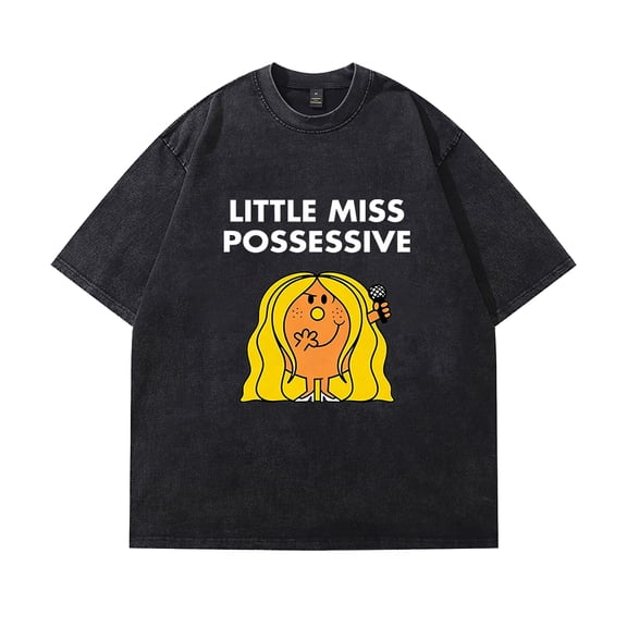 Tate McRae Merch Little Miss Possessive New Logo T-Shirt Women Men Summer Short Sleeve Tshirts Casual Streetwear