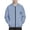 Blue, variant on Kids Sun Protection Jacket Dinosaur Print UPF50 Zip Up Hoodie Lightweight Cooling Hooded Sunshirts Girls Boys (4-5 Years, White)