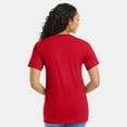 thumbnail image 5 of Gildan - Heavy Cotton Short Sleeve T-Shirt | 5.3 Oz, 100% cotton Tees, Taped neck T-Shirts, pack of 6 Tee | Color - Red, Size- S, 5 of 6