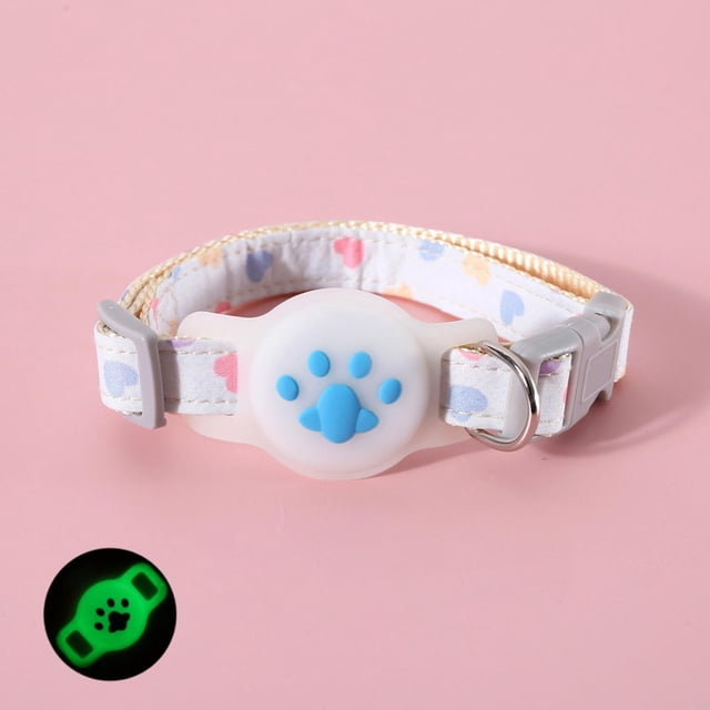 Funda protectora Fernando localizador de perros y gatos azul luminoso
