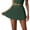 Green, variant on MIXUE Womens Skirts Solid Color Pleated Tennis Pockets Shorts High Waist Mini Lightweight Flowy Sports Skirt Holiday Wear,Pink,L