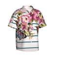 thumbnail image 2 of Balery Men'S Summer Hawaiian Shirts Short-Sleeve Design Name Printed Casual Shirts - Size Name, 2 of 9