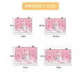 thumbnail image 7 of Large Induction Cooktop Protector Mat Pink Snowman Christmas Stove Top Covers for Electric Stove, Xmas Balls Snowflake Decorative Stove Burner Cover Mats, Glass Top Stove Cover, 7 of 7