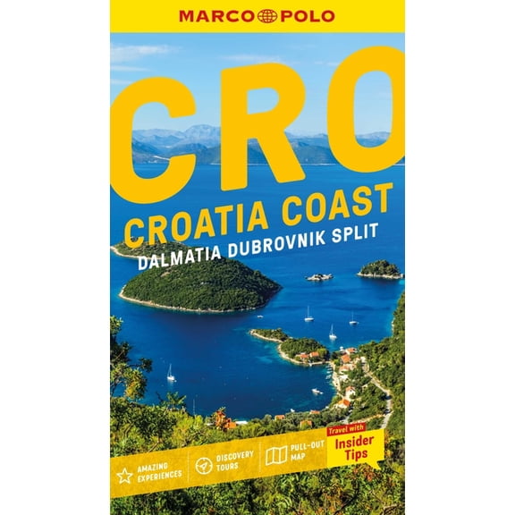 Marco Polo Pocket Guides Croatia Coast Marco Polo Pocket Guide: With Pull-Out Map, (Paperback)