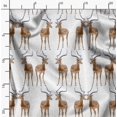 thumbnail image 2 of Soimoi Polyester Crepe Fabric Deer Animal Print Fabric by The Yard 42 Inch Wide, 2 of 5