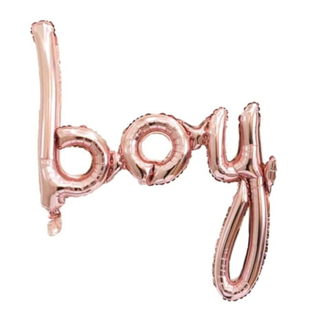 Birthday Balloons Champagne - Fancyleo Boys Or Girls Foil Decoration Props Letter Foil Balloon Happy Birthday Decor